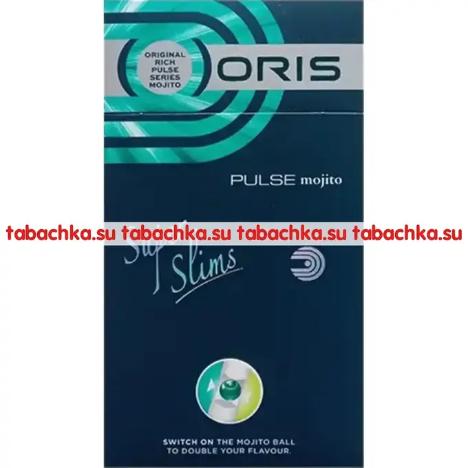 Сигареты Oris Pulse Mojito Superslims Сигареты Oris Pulse Mojito Superslims
