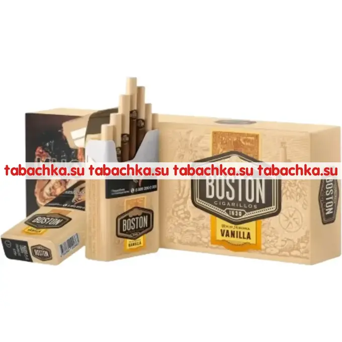 Сигареты Boston Vanilla Compact Сигареты Boston Vanilla Compact